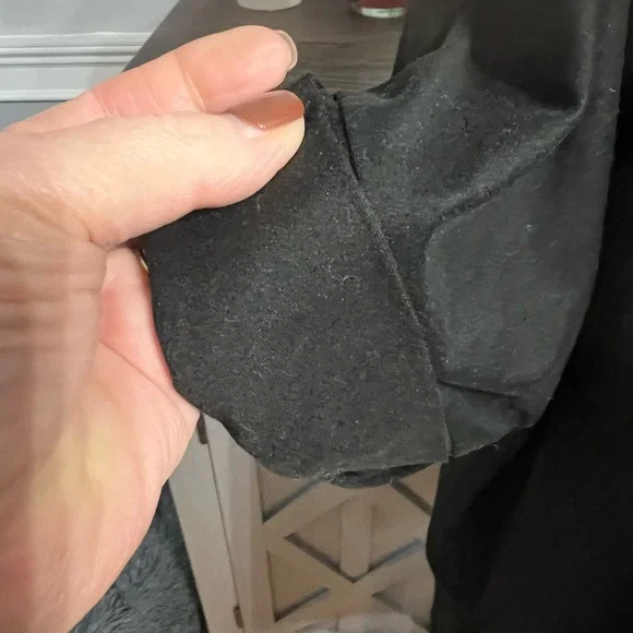 Zenana Plus Size Premium Rolled Short Sleeve Side Slit Top, Size 2X - Picture 2 of 6